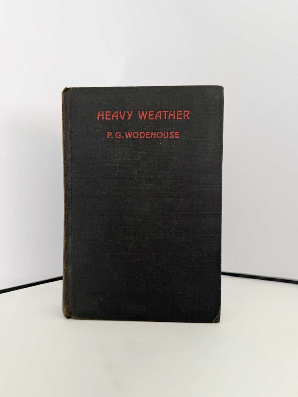 Heavy Weather by P. G. Wodehouse - First Canadian Edition 1933